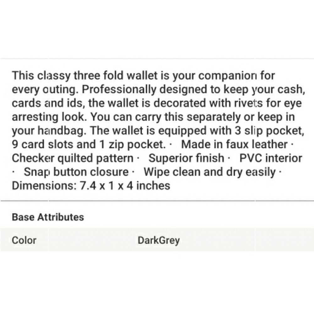 Tri-Fold Wallet‎ - Picture 15 of 15